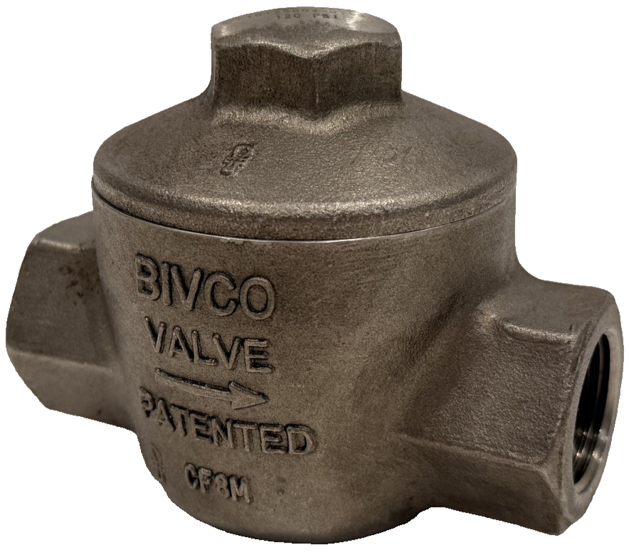 NEW BIVCO CF8M STAINLESS STEEL SWING CHECK VALVE - Image 3