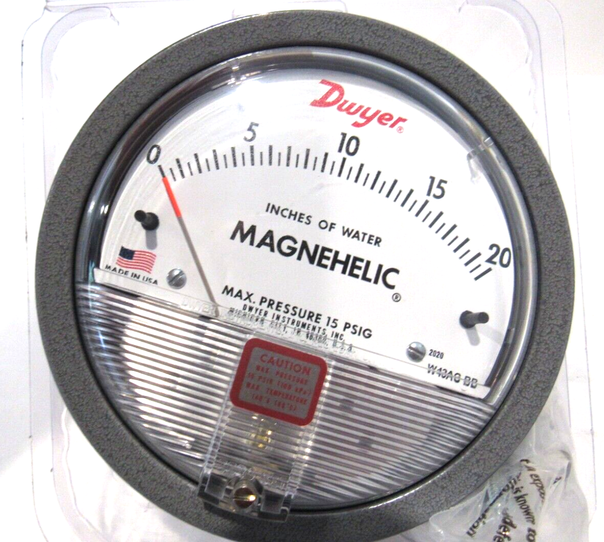 102012 NEW DWYER 102012-00 PRESSURE GAUGE 10201200 - SB Industrial Supply, Inc.