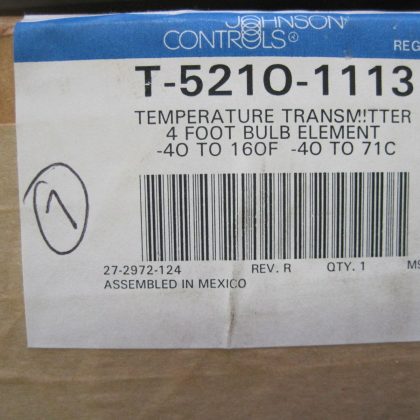 NEW JOHNSON CONTROL T-5210-1113