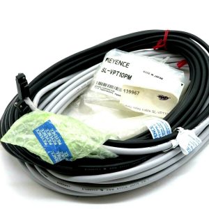 NEW KEYENCE SL-VPT10PM TRANSMITTER AND RECEIVER CABLE SET SLVPT10PM