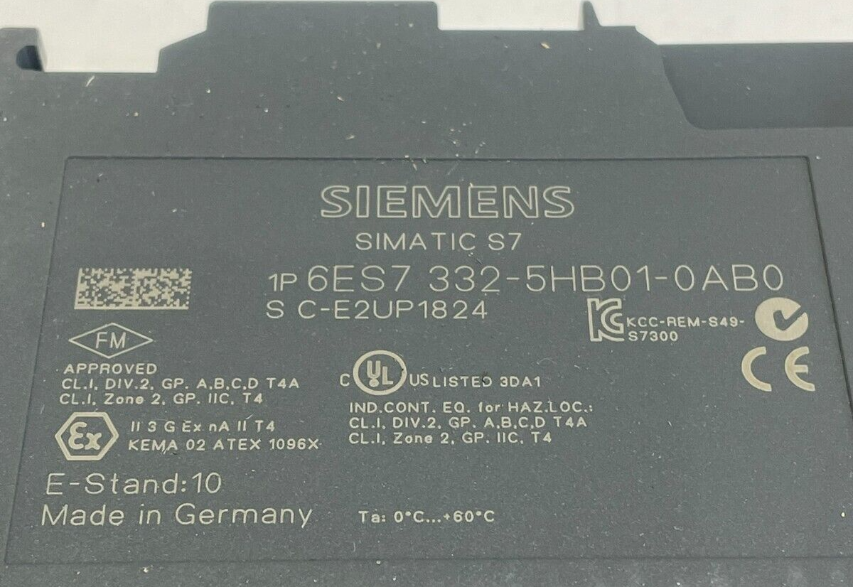 NEW SIEMENS 6ES7-332-5HB01-0AB0 ANALOG OUTPUT MODULE 6ES73325HB010AB0 - Image 6