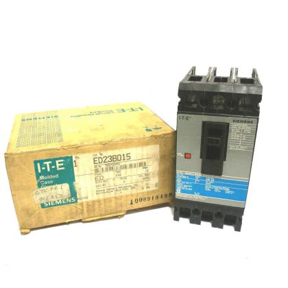 NEW SIEMENS ED23B015 CIRCUIT BREAKER