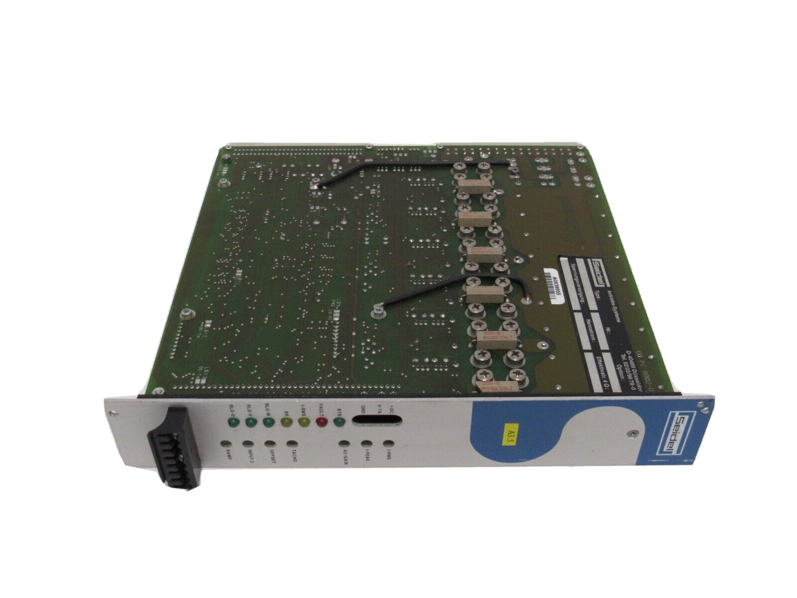Amplificatore Servo Seidel KOLLMORGEN 60WKS-M240/03-PB 60WKSM24003PB – Usato - Foto 2
