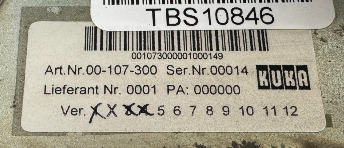 USED KUKA 00-107-300 SERVO DRIVE E93EE103I4B531 - Image 5