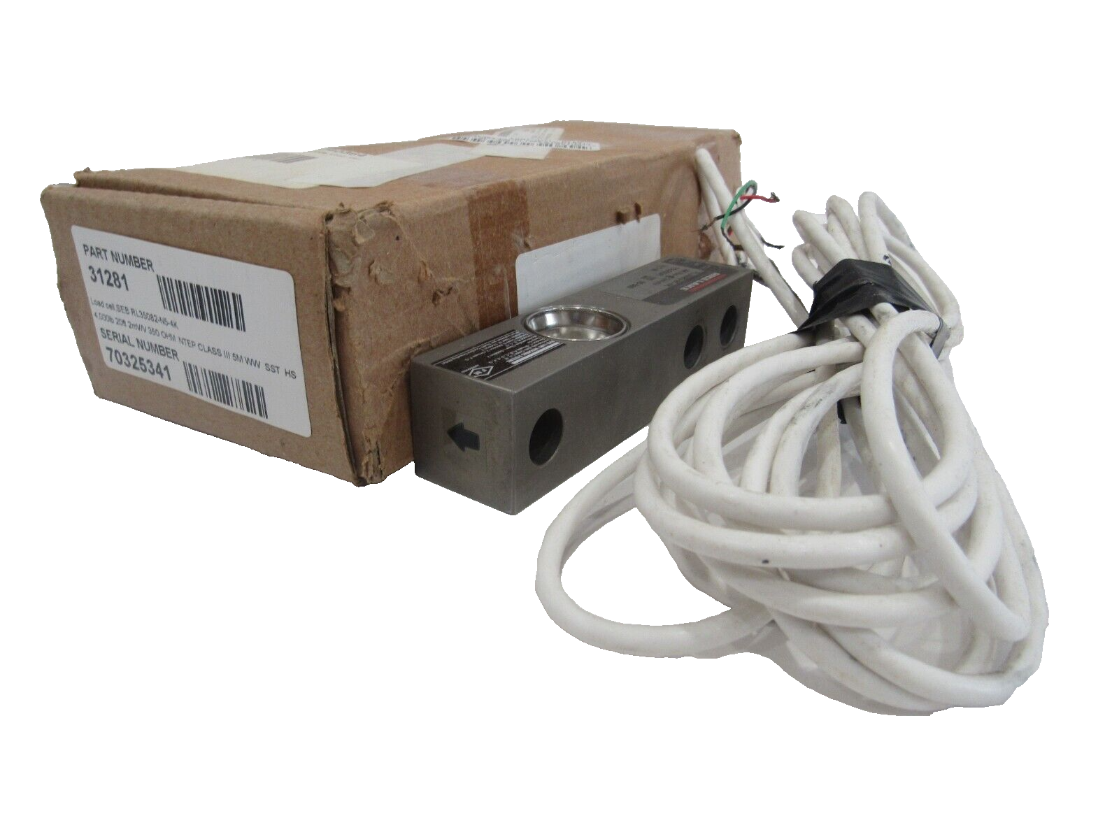 USED RICE LAKE RL35082-N5-4K LOAD CELL RL35082N54K