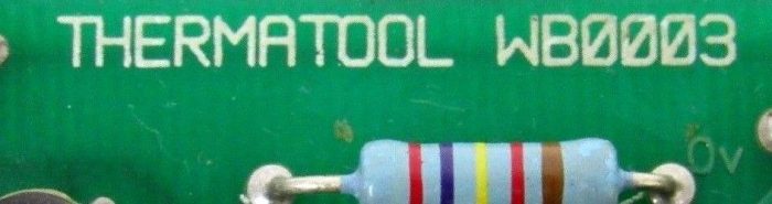 USED THERMATOOL WB0003 CONTROL BOARD 00052150-006 44CP034-003 - Image 4