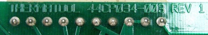USED THERMATOOL WB0003 CONTROL BOARD 00052150-006 44CP034-003 - Image 6