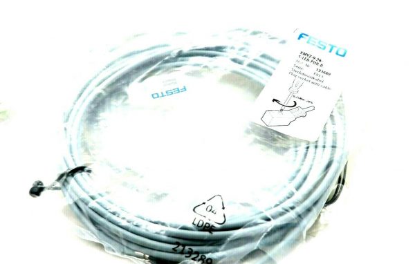 5 NEW FESTO KMYZ-9-24-5-LED-PUR-B CABLE WITH PLUG SOCKET KMYZ9245LEDPURB - Image 3