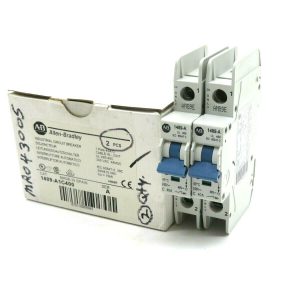 NEW 2 PCS. ALLEN BRADLEY 1489-A1C400 CIRCUIT BREAKER SERIES A 1489A1C400