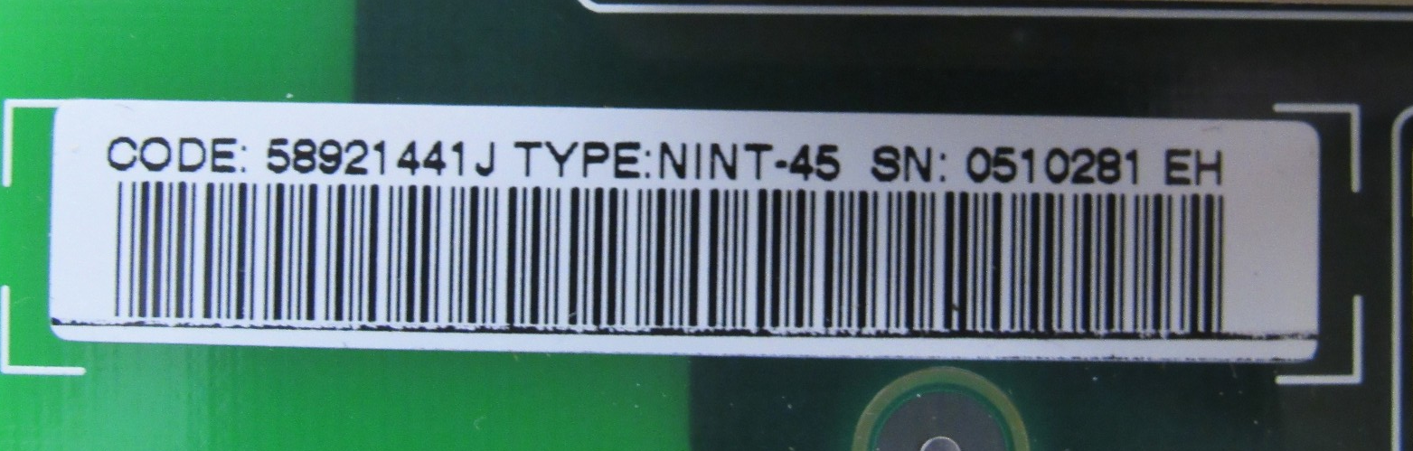 NEW ABB 57619597G CONTROL BOARD NINT-45 58921441J - Image 5