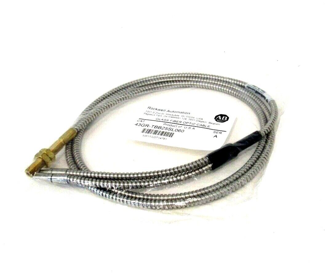 NEW ALLEN BRADLEY 43GR-TBB25SL060 FIBER OPTIC CABLE SER.A 43GRTBB25SL060