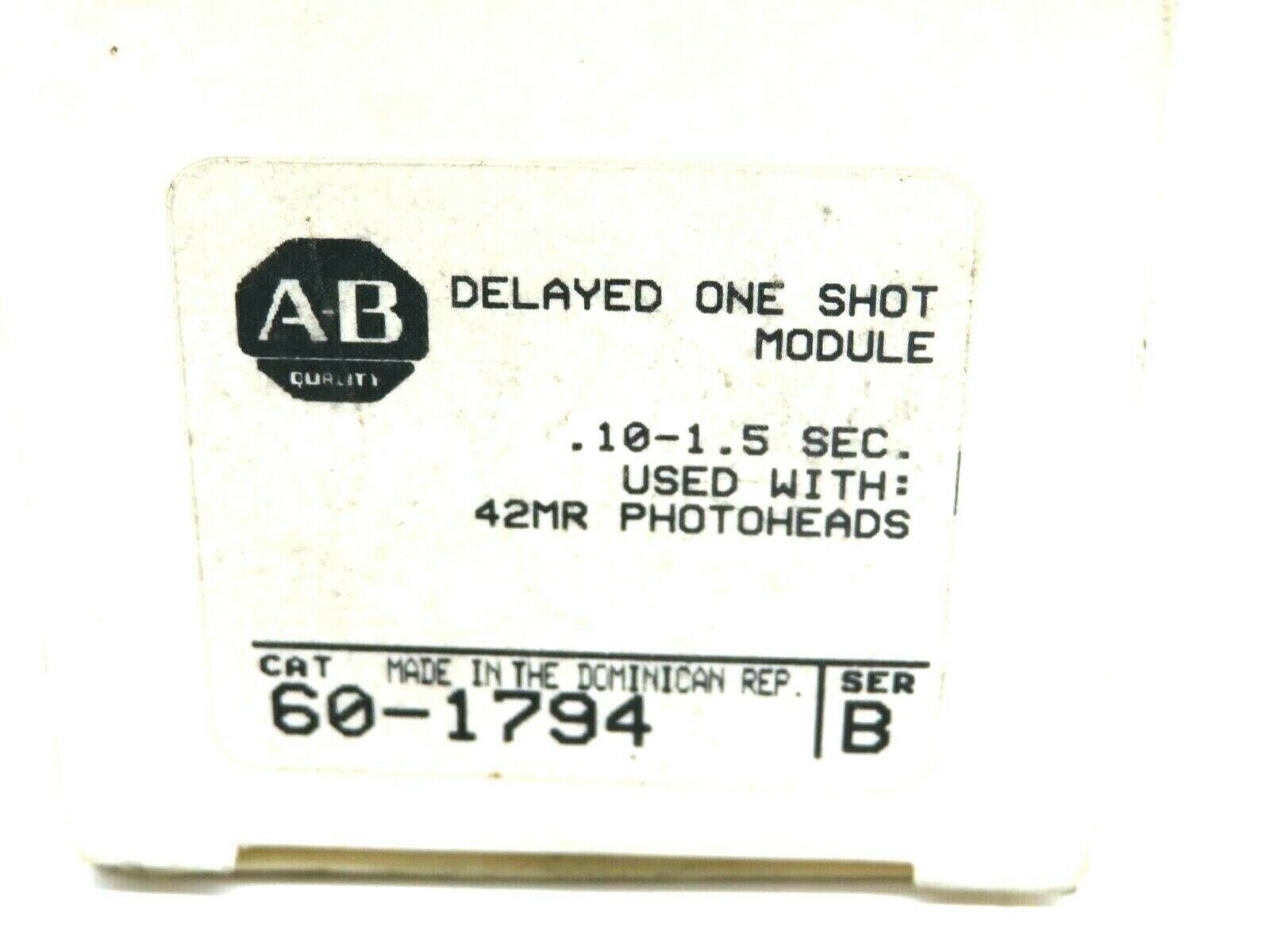 NEW ALLEN BRADLEY 60-1794 PHOTOSWITCH SERIES B 601794 - Image 5