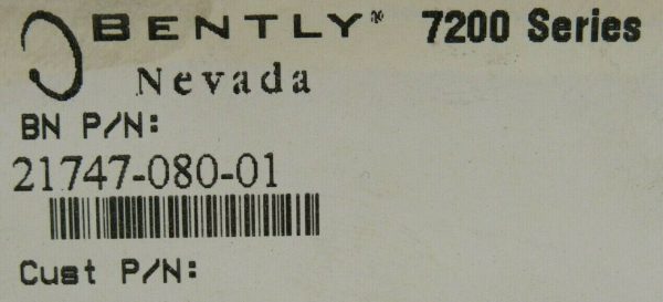 NEW BENTLY NEVADA 21747-080-01 EXTENSION CABLE 7200 SERIES 2174708001 - Image 5