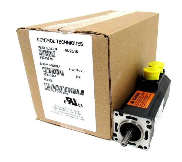 NEW CONTROL TECHNIQUES 960755-06 SERVO MOTOR NTE-212-CONS-0000 96075506