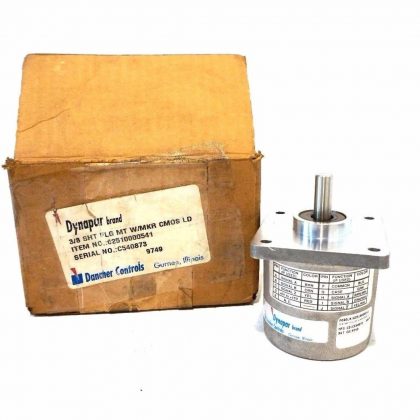 NEW DANAHER CONTROLS 62510000541 ENCODER 3/8 SHT FLG MT W/MKR CMOS LD