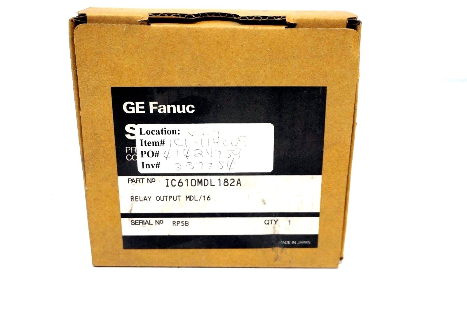 NEW GE FANUC IC610MDL182A OUTPUT MODULE - Image 3