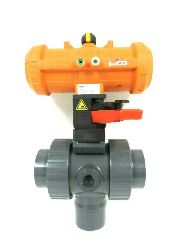NEW GEORG FISCHER 198150130 PNEUMATIC ACTUATOR VALVE PA21 199278498 2" - Image 3