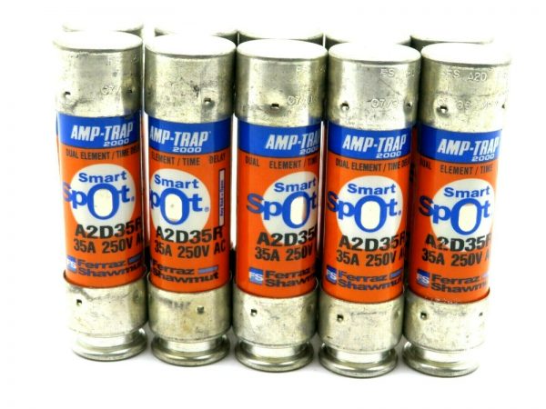 NEW LOT OF 10 FERRAZ SHAWMUT A2D35R FUSE 35A 250V - Image 3