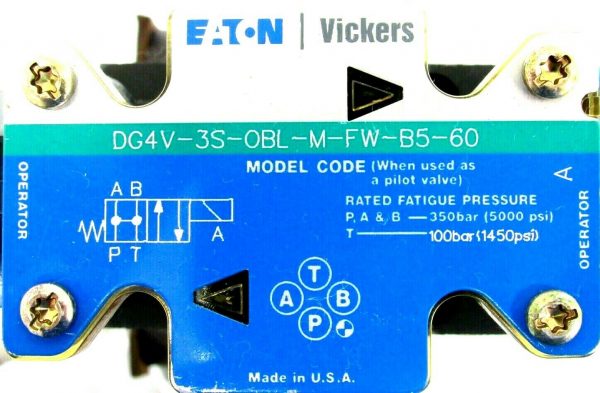 NEW VICKERS 02-127438 VALVE CG5-060A-F-M-FW-B5-100 02127438 DG4V3S0BLMFWB560 - Image 6