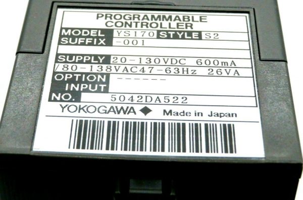 NEW YOKOGAWA YS170-S2-001 PROCESSOR CONTROLLER YS170S2001 - Image 3