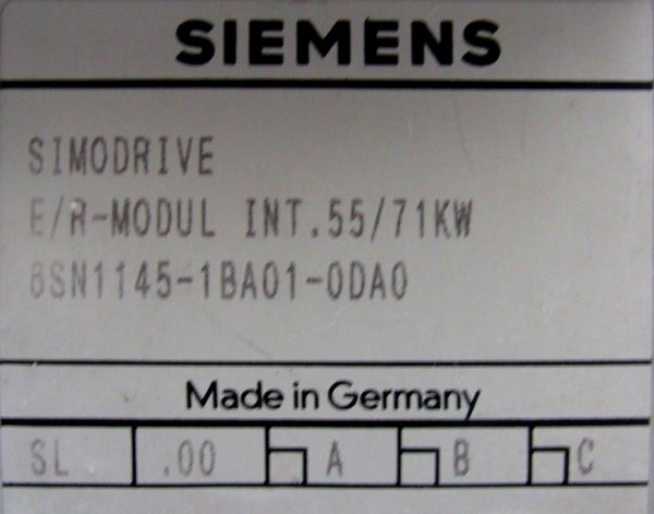 REFURBISHED SIEMENS 6SN1145-1BA01-0DA0 SIMODRIVE 611 6SN11451BA010DA0 - Image 5