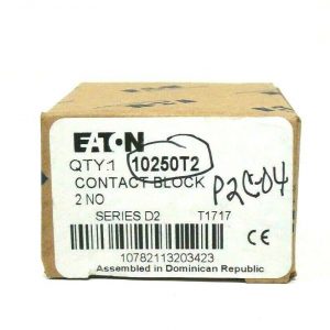 2 NEW  EATON CUTLER HAMMER 10250T2 CONTACT BLOCKS SER.D2
