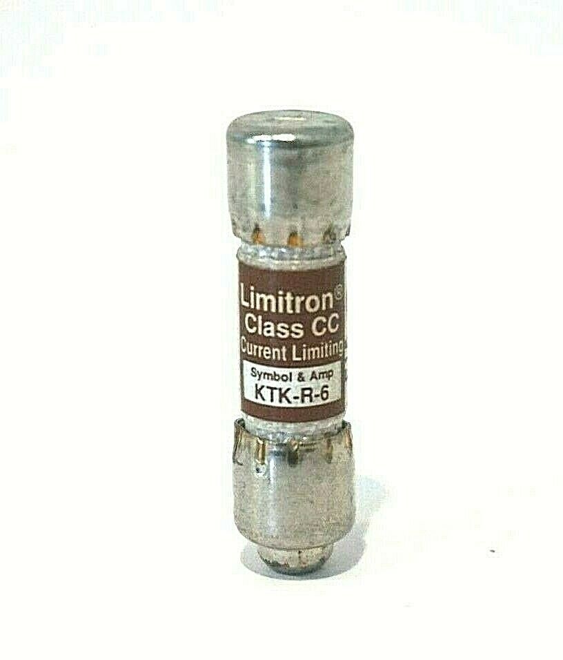 5 NEW BUSSMANN LIMITRON KTK-R-6 FUSES KTKR6 - SB Industrial Supply, Inc.