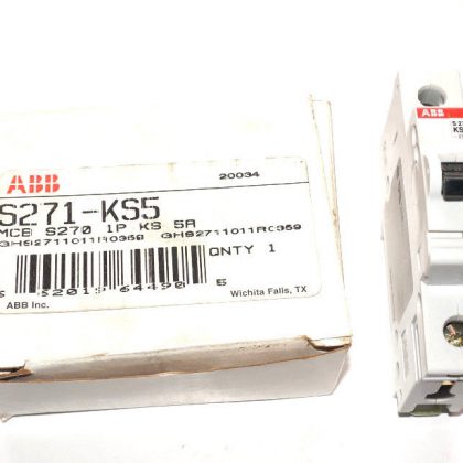 NEW ABB  S271-KS5 CIRCUIT BREAKER S271K