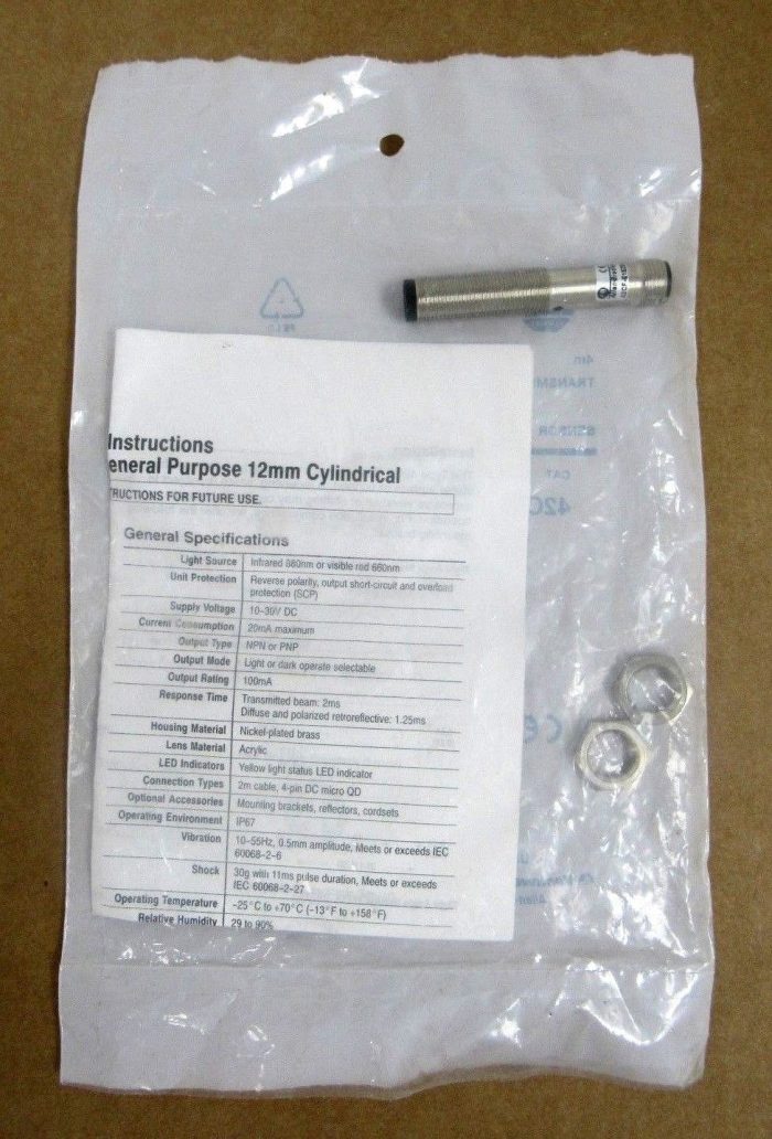 NEW ALLEN BRADLEY 42CF-E1EZB-D4 PROXIMITY SENSOR 42CFE1EZBD4 SERIES A - Image 3
