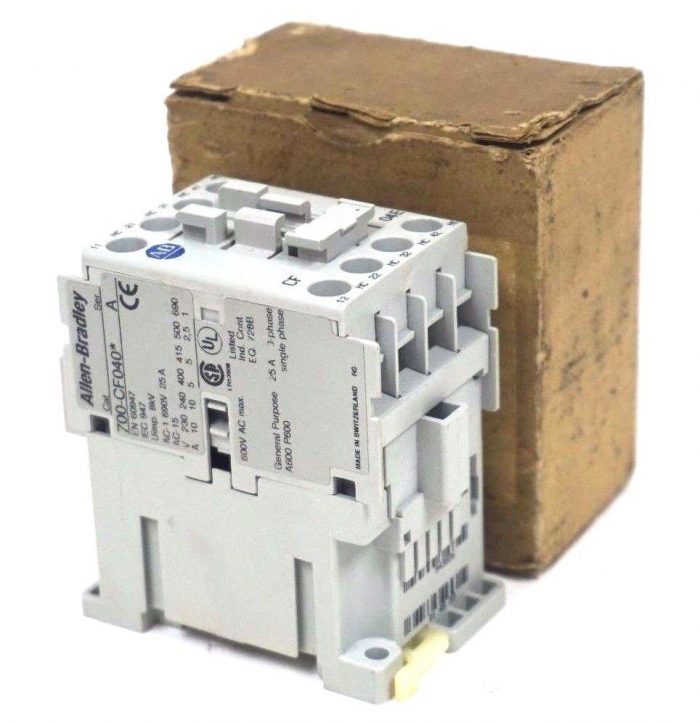 NEW ALLEN BRADLEY 700-CF040D CONTROL RELAY SER A - Image 3