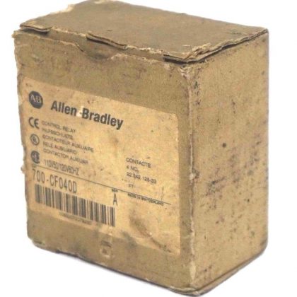 NEW ALLEN BRADLEY 700-CF040D CONTROL RELAY SER A