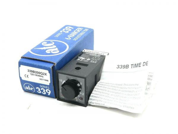 NEW ATC 339B200Q2X RELAY 120V 50/60HZ SERIES 339