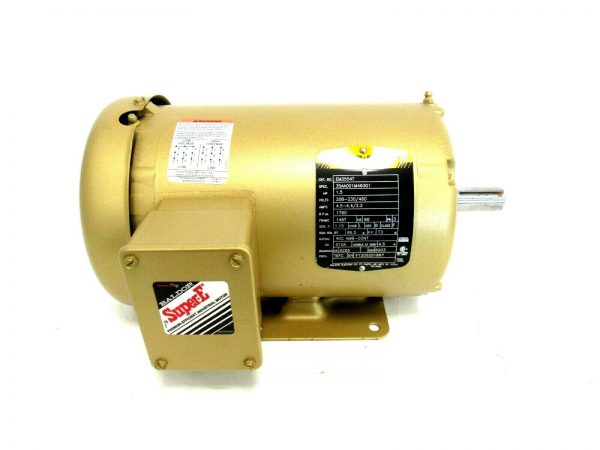 NEW BALDOR EM3554T MOTOR 1.5HP 208-230/460V 1760 RPM 145T 35AA001M493G1 - Image 3