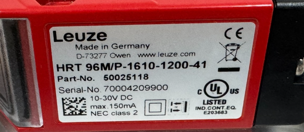 Leuze Electronic Lichttaster HRT 96M/R-1690-1200-25 – NEU & OVP – 50080075