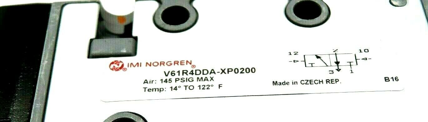 NEW NORGREN V61R4DDA-XP0200 PNEUMATIC VALVE V61R4DDAXP0200 - Image 3