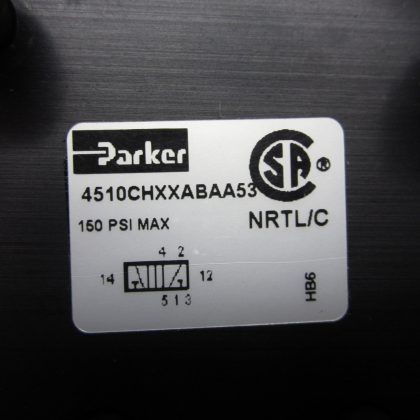 NEW PARKER 4510CHXXABAA53 SOLENOID VALVE