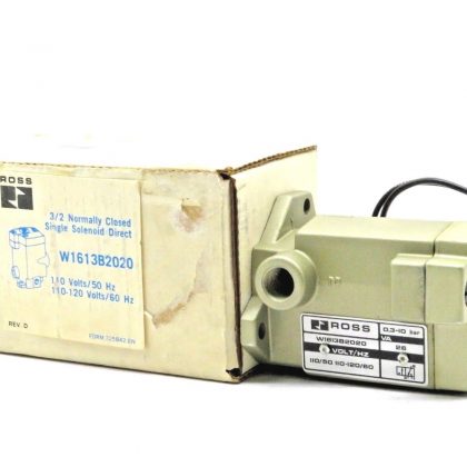 NEW ROSS W1613B2020 SINGLE SOLENOID 110 VOLTS/50HZ REV D