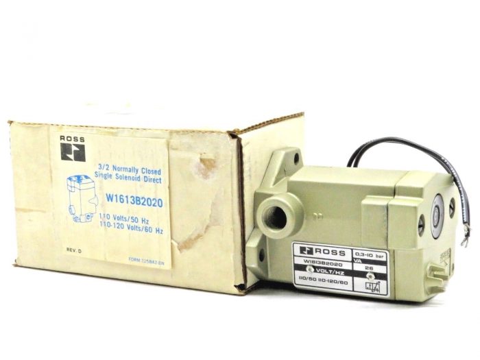 NEW ROSS W1613B2020 SINGLE SOLENOID 110 VOLTS/50HZ REV D