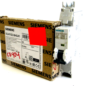 NEW SIEMENS 5SJ4102-8HG41 CIRCUIT BREAKER 2A 5SJ41028HG41