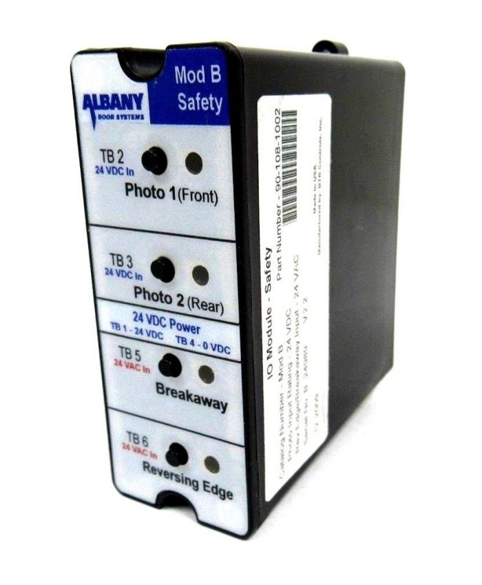 USED BTR CONTROLS 90-108-1002 SAFETY MODULE 901081002 MOD B