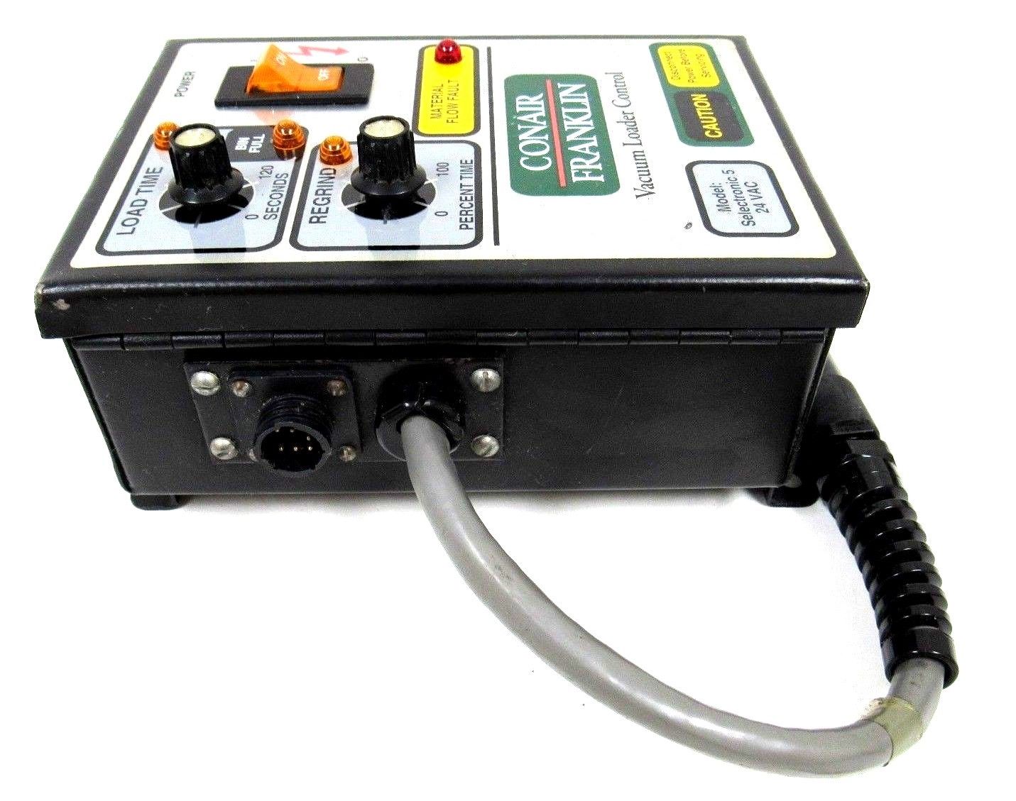 USED CONAIR 107-477-01T VACUUM LOADER CONTROL 10747701T 107-477-01 - SB ...