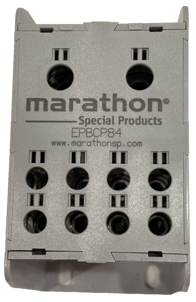 BOX OF 3 NEW MARATHON EPBCP84 POWER DISTRIBUTION BLOCKS THERMOPLASTIC INSULATOR - Image 7