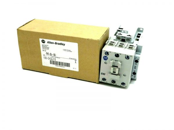 NEW ALLEN BRADLEY 100-C43ZJ10 CONTACTOR 24V DC SERIES A 100C43ZJ10