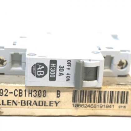 NEW ALLEN BRADLEY 1492-CB1H300 CIRCUIT BREAKER SER.B 1492CB1H300