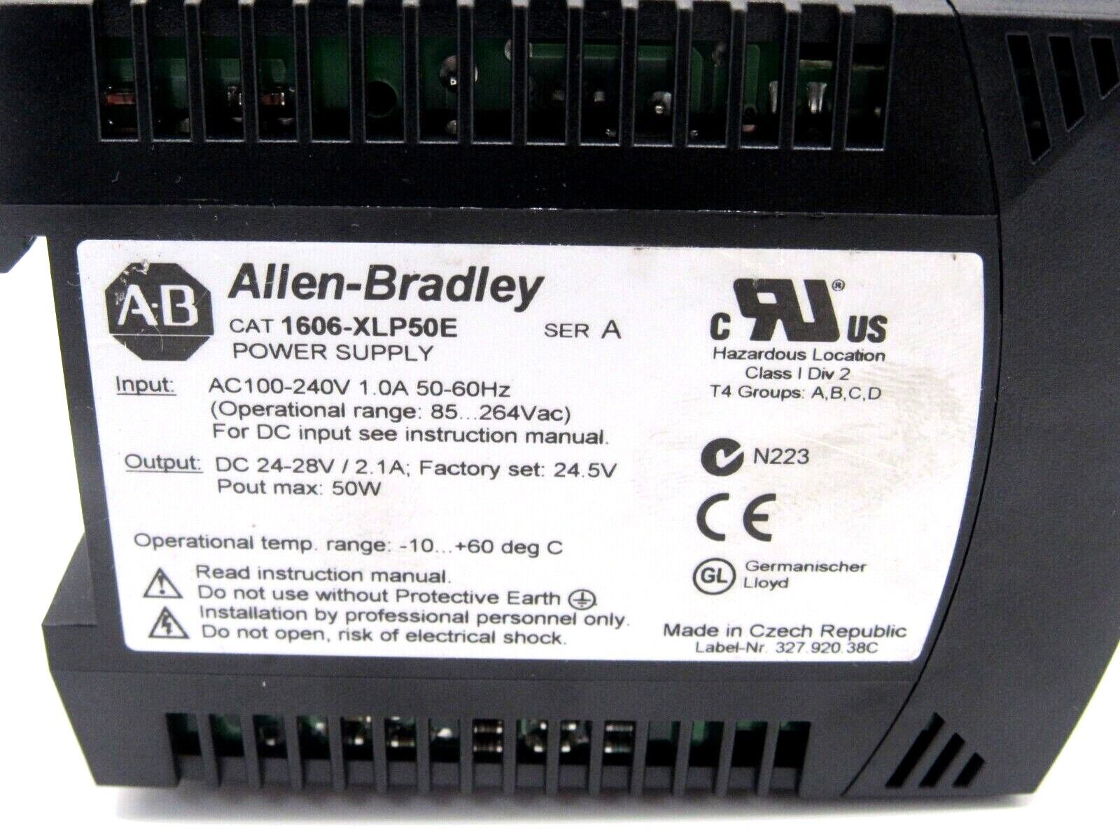 NEW ALLEN BRADLEY 1606-XLP50E POWER SUPPLY SERIES A 1606XLP50E - Image 4