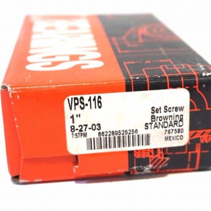 NEW BROWNING VPS-116 PILLOW BLOCK BEARING 1" VPS116