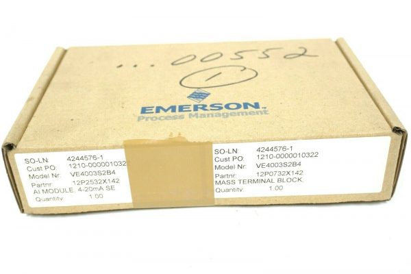 NEW EMERSON KJ3222X1-BA1 VE4003S2B4 ANALOG INPUT CARD KJ3222X1BA1 - Image 4