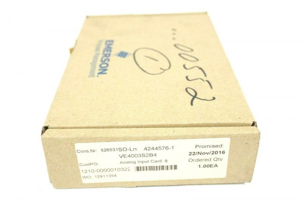 NEW EMERSON KJ3222X1-BA1 VE4003S2B4 ANALOG INPUT CARD KJ3222X1BA1 - Image 5