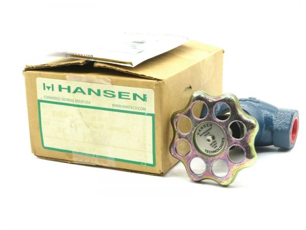 NEW HANSEN TECHNOLOGIES GT076H SHUT-OFF VALVES 3/4 INCH