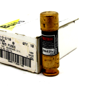 NEW LOT OF 10 BUSSMANN FUSETRON  FRN-R-3-2/10 FUSES FRNR3210